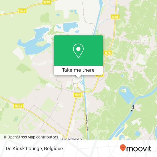 De Kiosk Lounge kaart