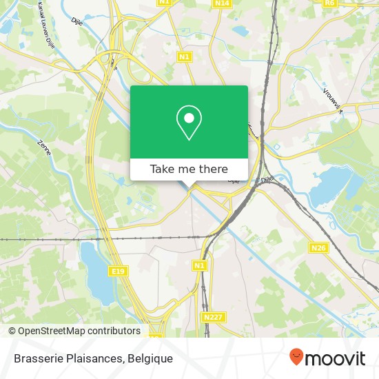 Brasserie Plaisances, Brusselsepoortstraat 32 2800 Mechelen kaart