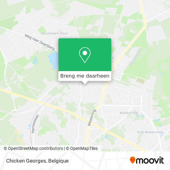 Chicken Georges kaart