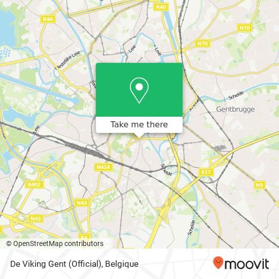 De Viking Gent (Official) kaart