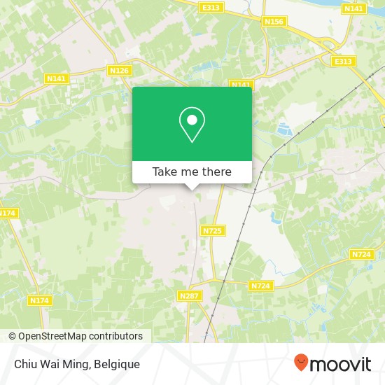 Chiu Wai Ming, Diesterstraat 3980 Tessenderlo kaart