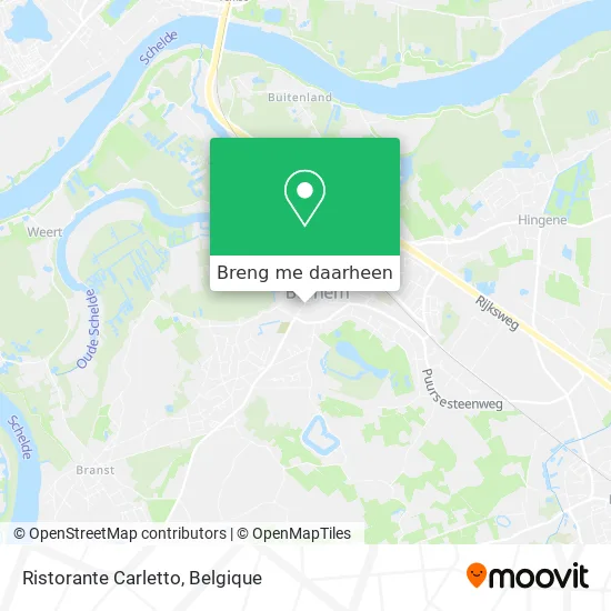 Ristorante Carletto kaart