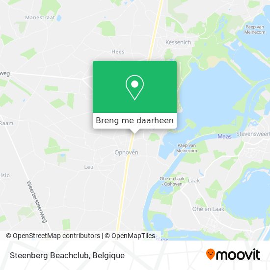 Steenberg Beachclub kaart