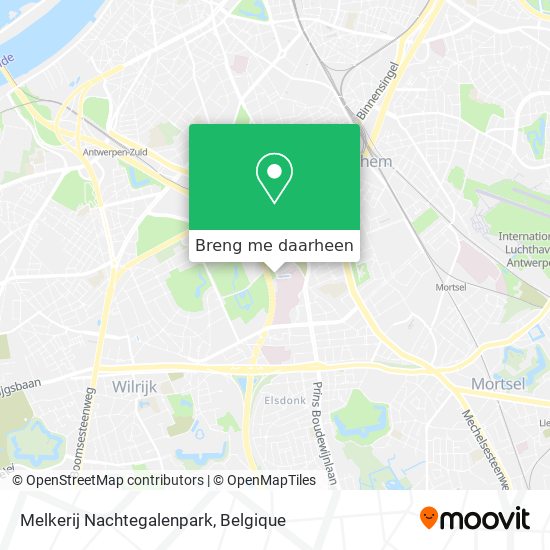 Melkerij Nachtegalenpark kaart