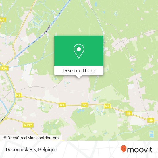 Deconinck Rik, Dekenstraat 6 8310 Brugge kaart