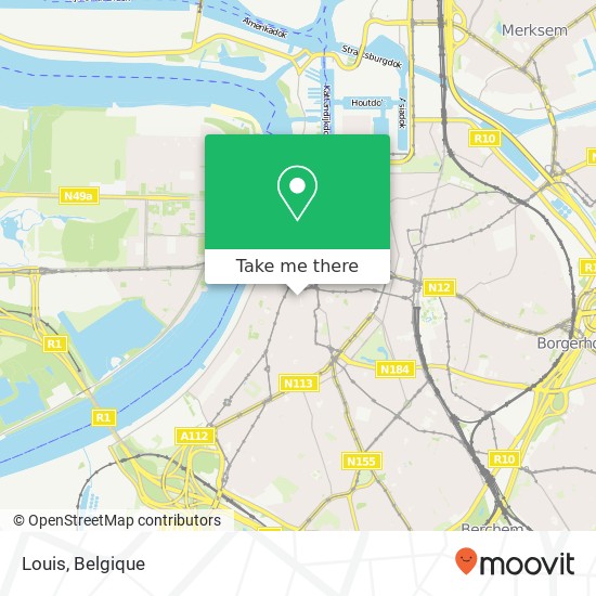 Louis, Lombardenstraat 2 2000 Antwerpen kaart