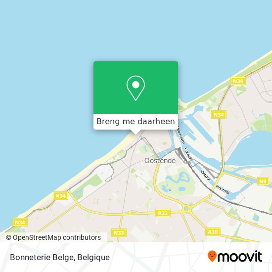 Bonneterie Belge kaart