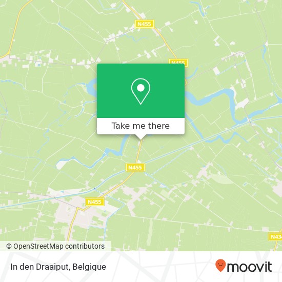 In den Draaiput, Vlamingstraat 98 9981 Sint-Laureins kaart