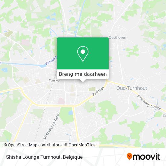 Shisha Lounge Turnhout kaart