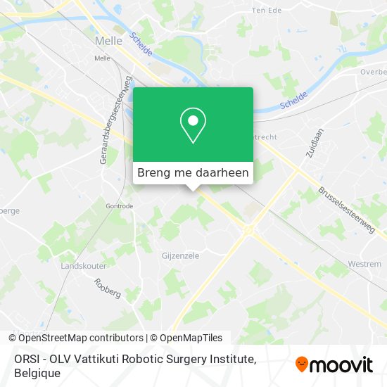 ORSI - OLV Vattikuti Robotic Surgery Institute kaart