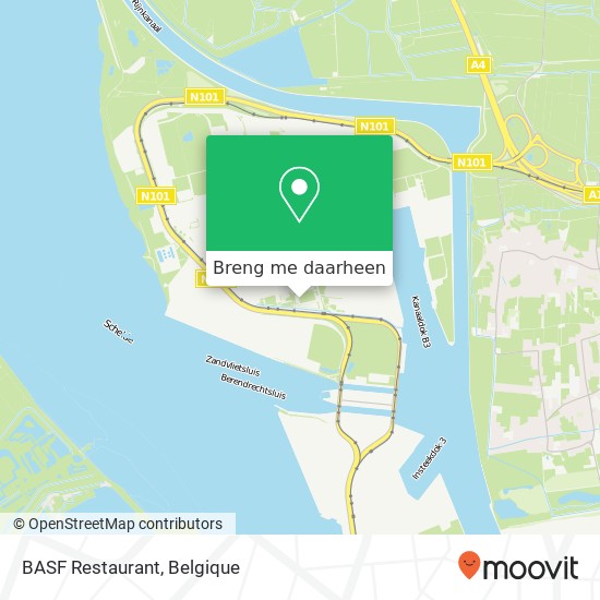 BASF Restaurant kaart