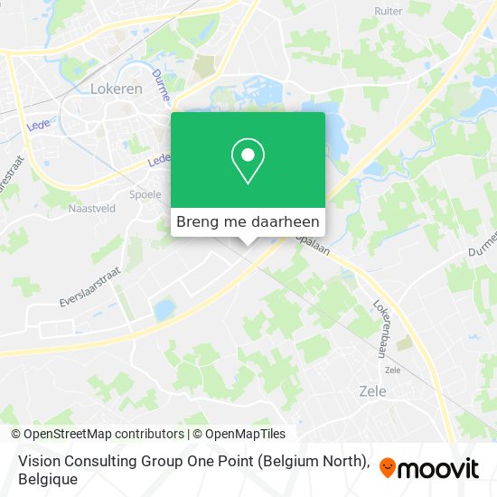 Vision Consulting Group One Point (Belgium North) kaart