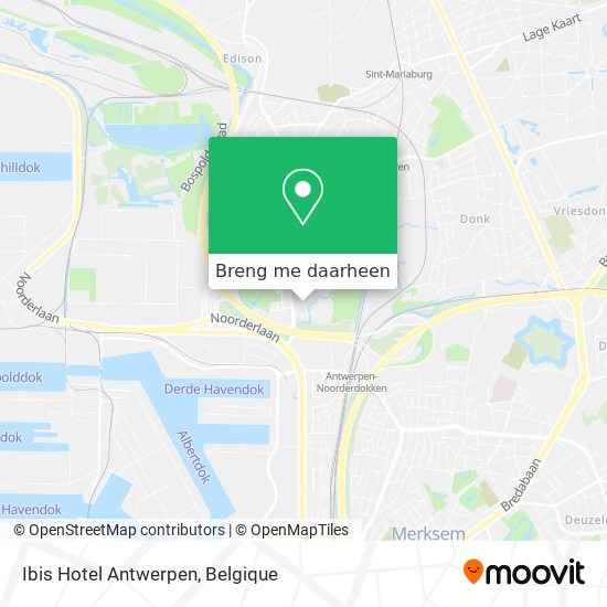 Ibis Hotel Antwerpen kaart