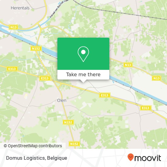 Domus Logistics kaart