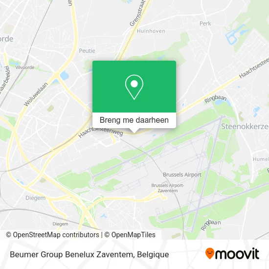 Beumer Group Benelux Zaventem kaart