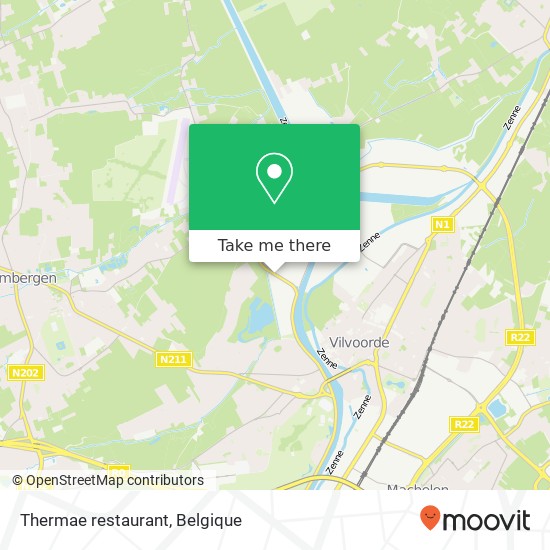 Thermae restaurant kaart