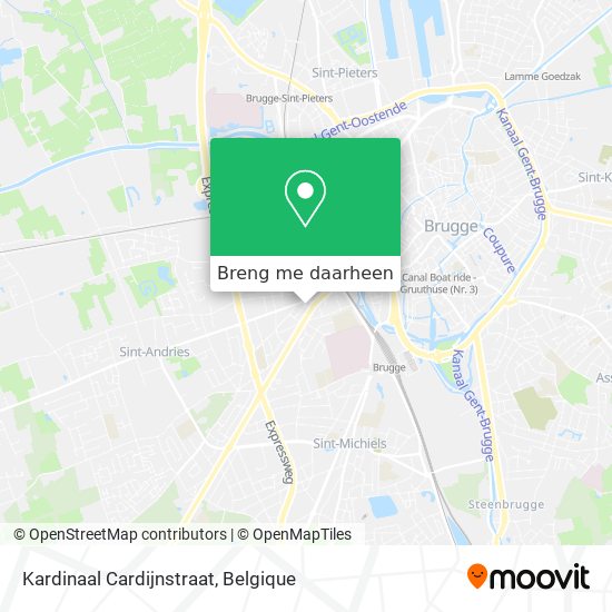 Kardinaal Cardijnstraat kaart