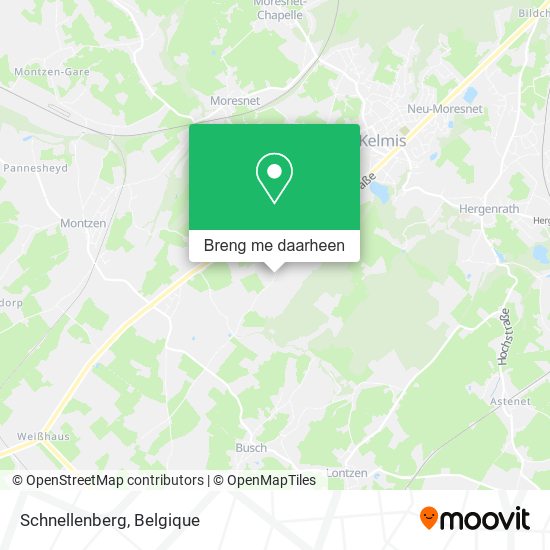 Schnellenberg kaart