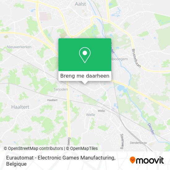 Eurautomat - Electronic Games Manufacturing kaart