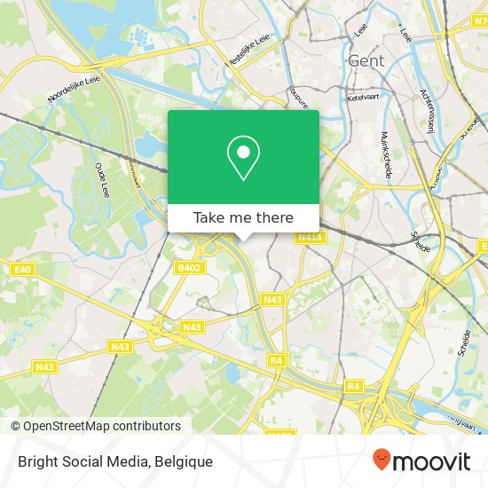 Bright Social Media kaart