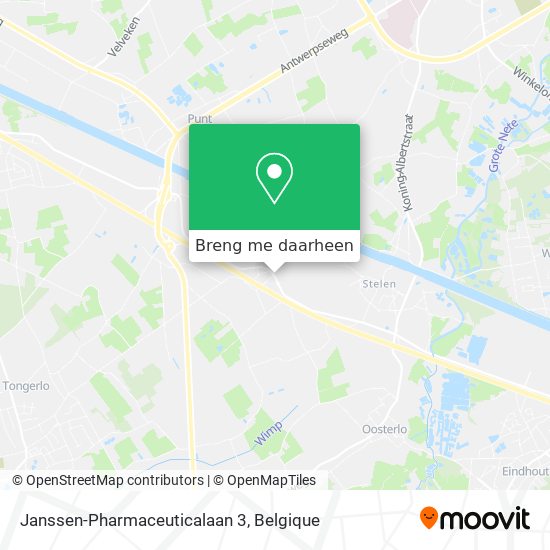 Janssen-Pharmaceuticalaan 3 kaart