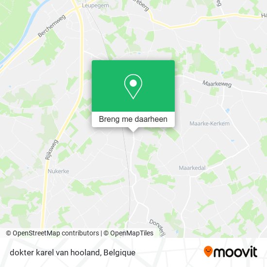 dokter karel van hooland kaart