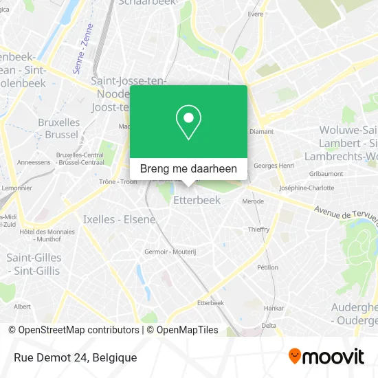 Rue Demot 24 kaart