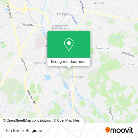 Ten Briele kaart