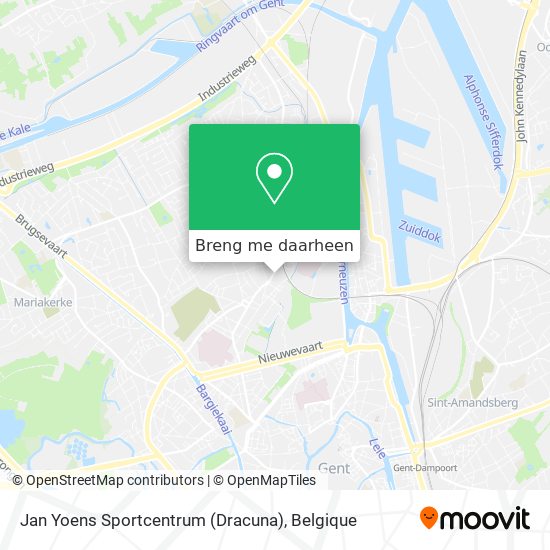 Jan Yoens Sportcentrum (Dracuna) kaart