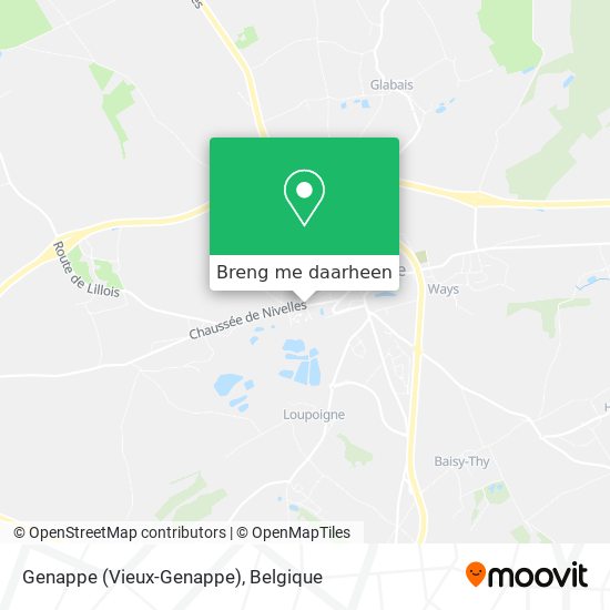 Genappe (Vieux-Genappe) kaart