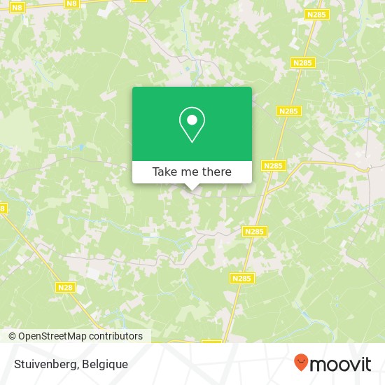 Stuivenberg kaart