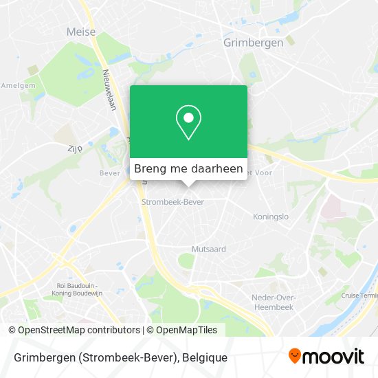 Grimbergen (Strombeek-Bever) kaart