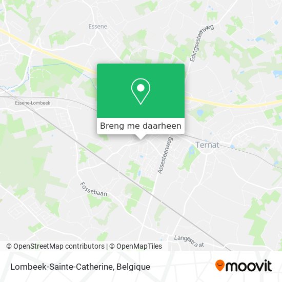 Lombeek-Sainte-Catherine kaart
