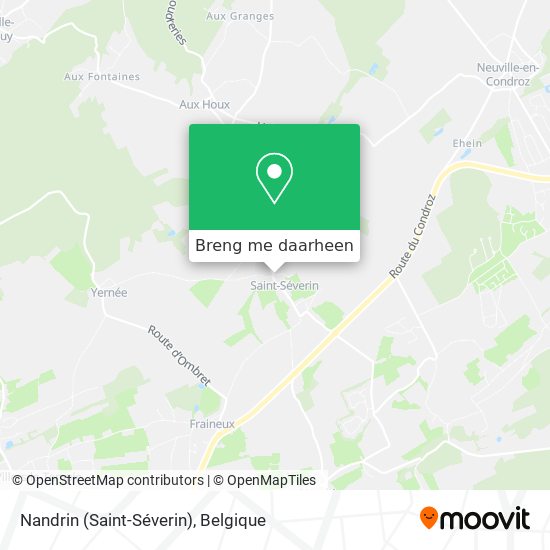 Nandrin (Saint-Séverin) kaart
