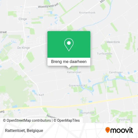 Rattentoet kaart