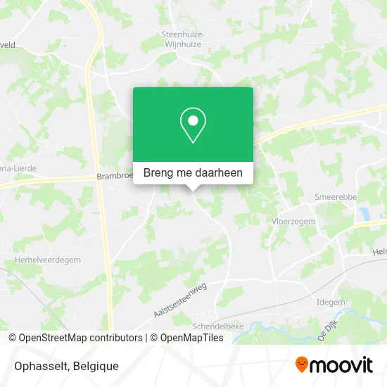 Ophasselt kaart