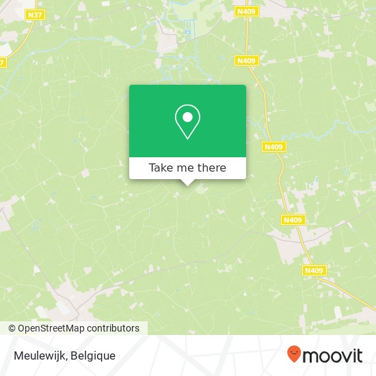 Meulewijk kaart