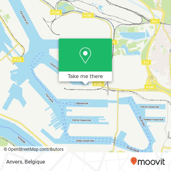 Anvers kaart