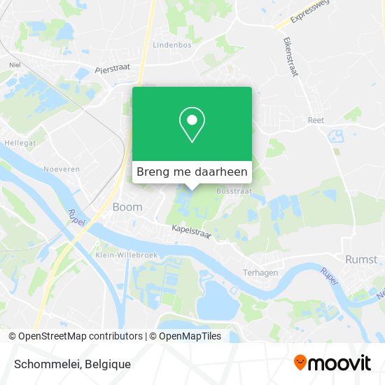 Schommelei kaart