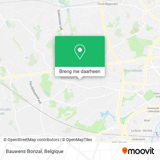 Bauwens BonzaÏ kaart