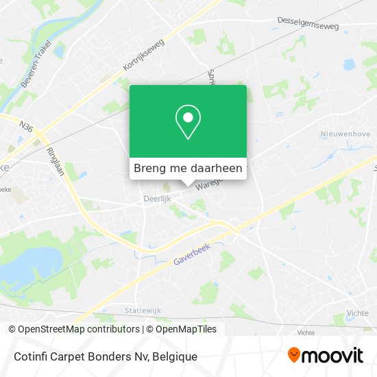Cotinfi Carpet Bonders Nv kaart