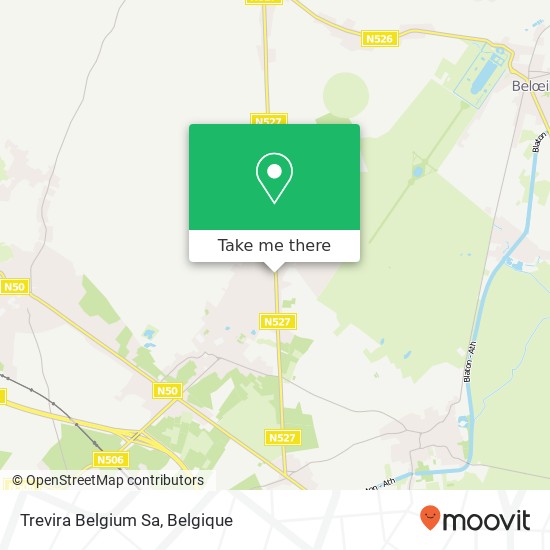 Trevira Belgium Sa kaart