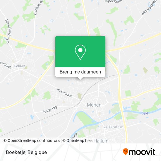 Boeketje kaart