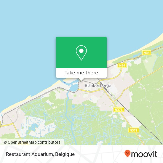 Restaurant Aquarium kaart
