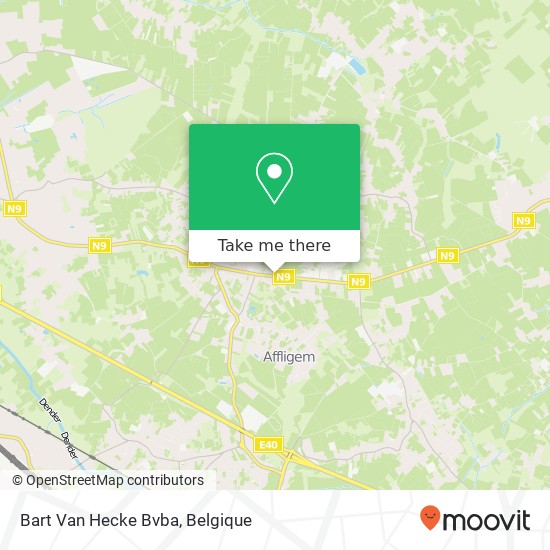 Bart Van Hecke Bvba kaart