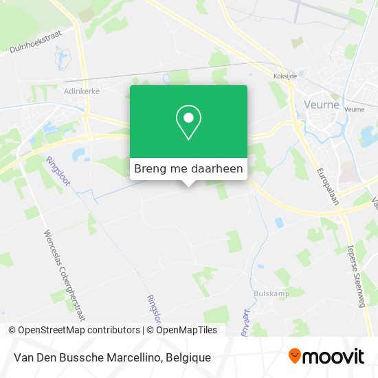 Van Den Bussche Marcellino kaart