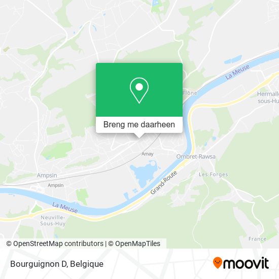 Bourguignon D kaart