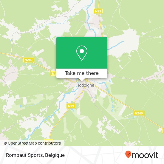 Rombaut Sports kaart