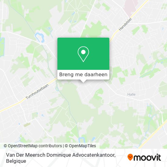 Van Der Meersch Dominique Advocatenkantoor kaart
