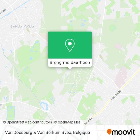 Van Doesburg & Van Berkum Bvba kaart